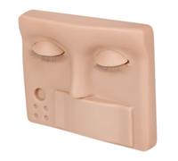 SKISUNO Lash Head Mannequin Removable Realistic Eyelids Mannequin Eyelids for Lashes