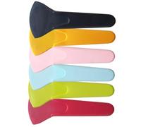 SKISUNO Magnetic Scissor Case 6pcs Set Small Protective Covers Fridge Holder Kitchen Shears Cover for Meat and Craft Scissors Black Green Red Blue Pink Orange