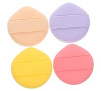 SKISUNO Makeup Sponges 4pcs Thickened Double-sided Foundation Sponge Wide Ribbon Multifunctional Beauty Makeup Puff for Face Base Application