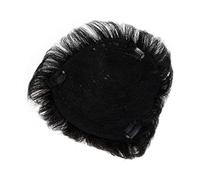SKISUNO Men Hairpiece Replacement Human Hair Extension for Bald Spots Natural Comfortable Realistic Look for Daily Wear Parties Cosplay and More