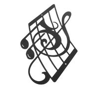 SKISUNO Metal Music Note Wall Decor Artistic Hanging Pendant for Classroom Home Studio Elegant Metal Musical Sign Decoration Easy to Install Music Wall Art
