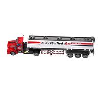 SKISUNO Mini Container Truck Model for Boys Back Driven Carrier Car Model Safe and Car Figurine for Collectors and Play Lightweight Design for Young Enthusiasts