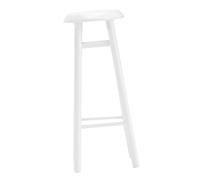 SKISUNO Mini High Stool White Miniature Furniture Model for Dollhouse Decor DIY Painting Accessories Solid Seat Model Lovers