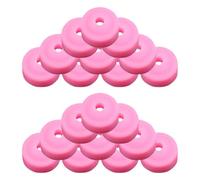 SKISUNO Nail Drill Dust Collector Caps and User-friendly Design Silicone Pink 20pcs Easy Replacement for Nail Tools Suitable for Home Use