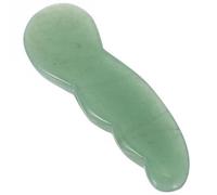 SKISUNO Natural Jade Scraping Plate Face Gua Sha Board Massage Tool for Relief and Comfortable Jade Facial Scraper for Home Use and