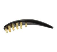 SKISUNO Natural Massage Comb for Back Meridian Therapy with Smooth Handle, Synthetic Material, Practical Design, and Unique Texture for Relaxation and Stress Relief