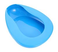 SKISUNO Patient Nursing Bed Pan Plastic Bedpan for Men and Women Thickened Separate Urinal Flared Rim Hospital Bedroom Chamber Pot for Bedridden Elderly and Patients
