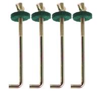 SKISUNO Piano Pedal Connection Bolts Metal and Felt Material 4pcs Easy Installation and Smooth Pedal Linkage for Acoustic Instruments for DIY Piano Project Kits and Tuning Enthusiasts
