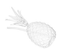 SKISUNO Pineapple Drinking Glasses Glassware Decorative Piece Classic Pineapple Shape Multifunctional Cocktail Wine Glassware Summer Drink Cup for Juice and Milk