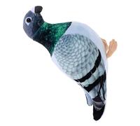 SKISUNO Plush Pigeon Stuffed Animal Doll Cute Realistic Pigeon Toy for Home Decoration Bedroom Sofa Soft Material Adorable Cartoon Bird for Boys and Girls and Adults