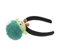 SKISUNO Plush Vegetable Headband Broccoli Cartoon Hair Accessory Spa Face Wash Makeup Hairband Novelty Vegetable Headpiece Cute Hair Hoop for Women and Girls