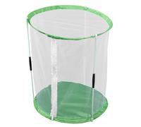 SKISUNO Portable Butterfly Habitat Cage 30x40cm Mesh Insect Observation Box with Cylindrical Frame for Outdoor Nature Exploration