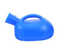 SKISUNO Portable Urinal Bottle 2000ml Spill Proof Urine Jar with Lid Plastic Male Urinal for Adults and Elderly, Easy to Clean and Sturdy for Emergency Response and Self-Driving Travel