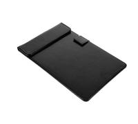 SKISUNO Pu Leather Menu Clipboard 15x25cm with Pen Slot, Document Clip Board for Restaurant Orders, Receipt Holder and Writing Pad for Cafe and Hotel Use