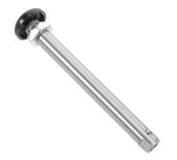 SKISUNO Quick Release Wheelchair Axle - Stainless Steel Push Button Axle for Active Users Sports Wheelchairs Drive Rear Wheel Repair Silver