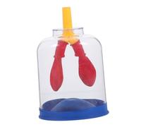 SKISUNO Realistic Lung Breathing Teaching Model for Human Body Organs Awareness Diaphragm Movement Simulation Display Model for High School and College Scientific Education Random Color