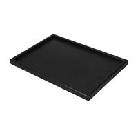 SKISUNO Rectangular Wood Serving Tray 35x24cm, Rustic Cheese Platter Decorative Wooden Tray for Dining and Coffee Table, Easy to Clean and Space-saving Design