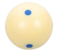 SKISUNO Resin Billiard Training Cue Ball with for Pool Table Practice Impact Resistant Snooker Replacement Ball for Improving Billiard Skills and Exercise Adults