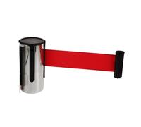 SKISUNO Retractable Crowd Control Barrier Lanyard Queue Safety Belt for Events Parties and Retail Spaces Easy Installation and Design Stylish for Enhanced Aesthetics