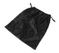 SKISUNO Reusable Diaper Pail Liner Bags for Laundry Hamper and Garbage Can, Leakproof Nylon Wet Bag with Strap, Air Dry Feature, Suitable for Kitchen and Bathrooms, Black