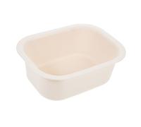 SKISUNO Reusable Lightweight Pp Baby Changing Table Water Basin in Beige, Thickened Portable Tub for Baby Wash Butt and Diaper Changing, Compact Design for Easy Handling and Cleaning