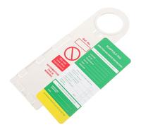 SKISUNO Scaffold Inspection Tag Set for Hazard Prevention, PVC Industrial Safety Sign with Status Indicator, Construction Site Scaffolding Safety Inspection Label for Risk Control