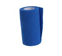 SKISUNO Self Adhesive Non Woven Wrap Tape for Pets Blue Extra Large Flexible Breathable and Easy to Use for Ankle Knee and Elbow for Injury and Wound Care
