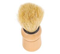 SKISUNO Shave Cream Brush for Men Wooden Handle Beard Brush with Bristles for Exfoliating and Hair Removal Grooming Tool