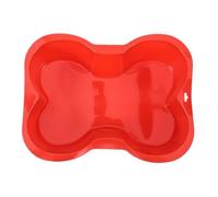 SKISUNO Silicone Bone Cake Pan Romantic Style Time-Saving Easy Clean Mold for Cake Baking at Home