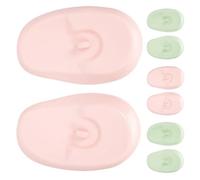 SKISUNO Silicone Ear Covers Ear Protection Cap Heat Resistant for Hair Dying 4 Pairs Preventing Hair Dye Seepage and Burns for Perming and Home Use