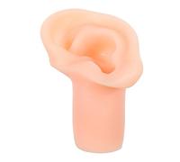 SKISUNO Silicone Ear Model for Stud Earrings Display Human Artificial Ear Mold Practice Training Tool for Fake Earring Showcase