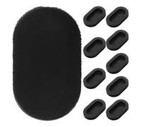 SKISUNO Silicone Piggy Bank Stoppers 10pcs Convenient to Insert and Remove with Unique Elliptical Double-Layer Design Sturdy Bottom Plugs for Secure Giant Money Box Savings