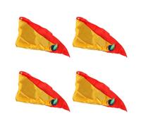 SKISUNO Silk Color Changing Scarves Random Color Magic Trick Props 4 Pcs Easy to Learn and Attract Attention , for Party and Performance Use