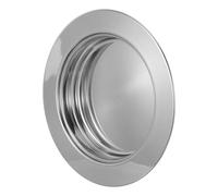 SKISUNO Silver Stainless Steel Communion Bread Plate, Round Sturdy Serving Tray with Elegant Design and Refined Craftsmanship for Church Holy Religious Ceremonies and Food Presentation