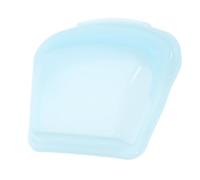SKISUNO Small Portable Silicone Medicine Pouch Resealable Travel Pill Bag Transparent Reusable Storage Organizer for Multiple Medications