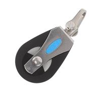 SKISUNO Stainless Steel Nylon Boat Pulley Load Capacity Single Swivel Block for Yacht Kayak Canoe Sailing Gym Cable Wheel Hardware Weatherproof