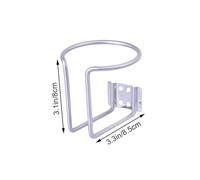 SKISUNO Stainless Steel Tilt Cup Holder for Boat Yacht Truck Rv Chromium Coated Drink Holder Fits Cans Mugs Cups Easy Install Hardware Accessory