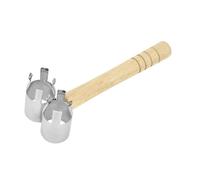 SKISUNO Sticks Clip Holder with Wooden Handle Strips Clamp for Moxibustion Therapy Design for Enhanced Efficiency Portable Acupoint Tool for Health Improvement