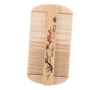 SKISUNO Traditional Bamboo Wide Comb Dandruff Scalp Sweep for Dogs Cats Kitten Puppy Grooming Brush