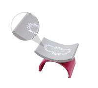 SKISUNO U-shaped Nail Hand Pillow Cushion for Manicure Removable Cover Portable Nail Waist for Professionals Comfortable Wrist Rest for Art