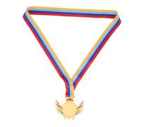 SKISUNO Victory Plastic Medals with Neck Ribbon for School Sports Day Football Competitions and Classroom Prizes Award Trophies for Childrens Events and Party Favors