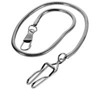 SKISUNO Vintage Alloy Pocket Watch Chain for Vest and Pocket Watch Lightweight and Multi-Functional Suitable for Casual Dressing and Collecting