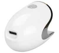 SKISUNO White Compact Nail Lamp with Delicately Controlled Light USB Charging Portable Plastic Mini UV Nail Dryer for Gel Art Anytime Anywhere
