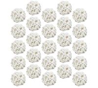 SKISUNO Wicker Rattan Natural Wood Material Vase Fillers White 25pcs for Aromatherapy Volatilizing and Home Decoration Suitable for Craft Projects and Diffusers