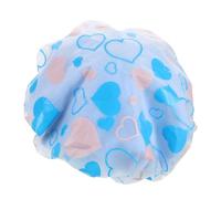 SKISUNO Women Shower Cap with Double Layer Towel Reusable Bath Hat for Hair Soft Absorbent for and Hairdressing Use
