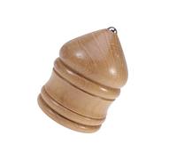 SKISUNO Wooden Peg Top Gyroscope Elm Wood Vintage Spinning Top for Elderly Enhances Hand Eye Coordination and Fine Motor Skills Natural Wood Educational