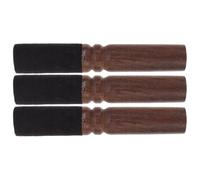 SKISUNO Wooden Singing Bowl Striker 3PCS for Meditation and Yoga Sound Therapy Nepalese Percussion Mallet Handle