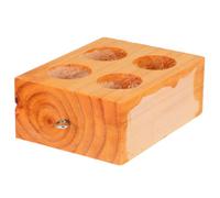 SKISUNO Wooden Slider Friction Block Inclined Plane Experiment Wedge Science Class Lab Accessory for Physics Teaching and DIY Educational Projects