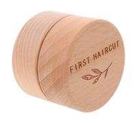 SKISUNO Wooden Teeth Keepsake Box with Artistic Leaf Motif Tooth Fairy Storage Organizer for Hair Preservation Case for Cherished Childhood Memories