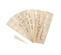 SKISUNO Wooden Tracing Board Educational Practice Toy for Boys and Girls Early Learning Writing and Spelling Cognitive Development Board for Toddlers Preschool Handwriting Aid